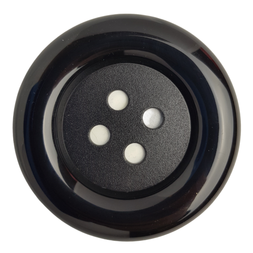 Knopf aus Kunststoff schwarz 9cm