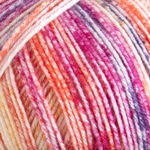 Sox Merino 4-fach Svarta Faret Farbe 444017