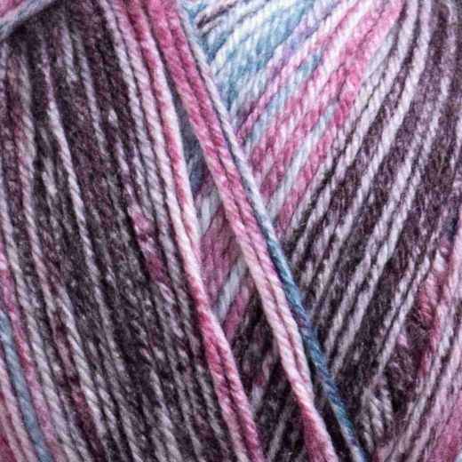 Sox Merino 4-fach Svarta Faret Farbe 444015