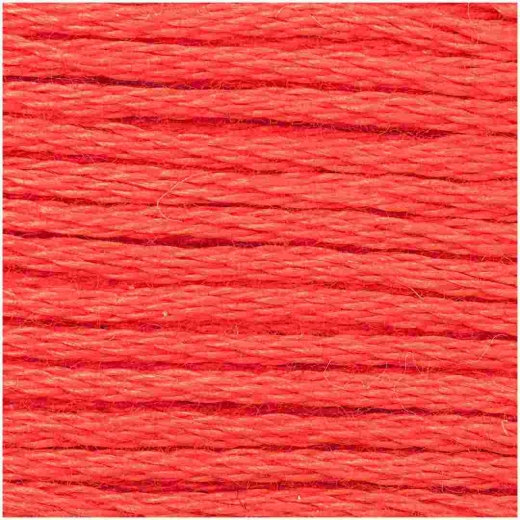Sticktwist von Rico Design in der Farbe 029 Brillantrot 04 Sticktwist von Rico Design in der Farbe 029 Brillantrot 04