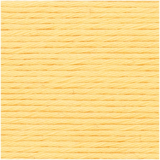 Rico creative Cotton aran Baumwolle von Rico Design Farbe 68 Banane