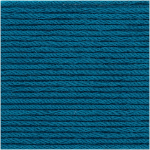 Rico creative Cotton aran Baumwolle von Rico Design Farbe 82 Ozean Blau