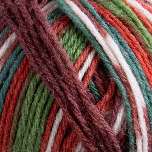 MellanRaggi von Järbo Garn für Weihnachtssocken 6-fach Farbe 28462