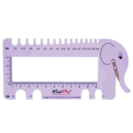 KnitPro Nadelmaß Elefant in Lila
