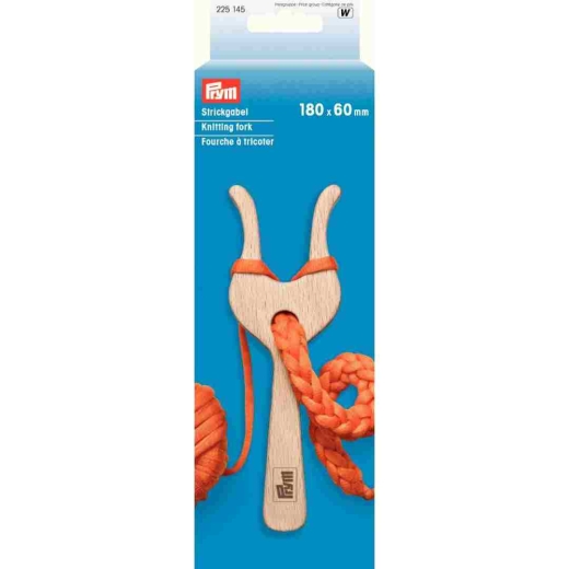 Strickgabel Prym aus Holz