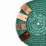 Pin unten Label groß made with love Farbe Hellrosa