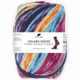 Pro Lana Golden Socks Fjord Socks Puzzle - Farbe 80 4-fach Sockenwolle Pro Lana Golden Socks Fjord Socks Puzzle - Farbe 80 4-fach Sockenwolle