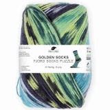 Pro Lana Golden Socks Fjord Socks Puzzle - Farbe 82 4-fach Sockenwolle 