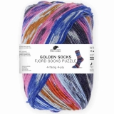 Pro Lana Golden Socks Fjord Socks Puzzle - Farbe 85 4-fach Sockenwolle 