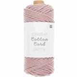 Rico Creative Cotton Cord skinny - Makramee-Garn 3mm in staub Rico Creative Cotton Cord skinny - Makramee-Garn 3mm in staub