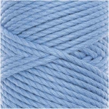Rico Creative Cotton Cord skinny - Makramee-Garn 3mm in blau Rico Creative Cotton Cord skinny - Makramee-Garn 3mm in blau