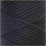 Rico Creative Cotton Cord skinny - Makramee-Garn 3mm in schwarz Rico Creative Cotton Cord skinny - Makramee-Garn 3mm in schwarz