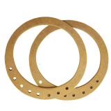 runder Taschengriff aus Holz mit 8 Löchern runder Taschengriff aus Holz mit 8 Löchern