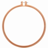 Stickring aus Kunststoff in der Farbe Senf 22,8 cm