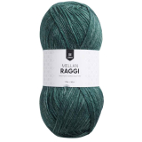 Järbo Mellanraggi Dark Mint Denim 28398 6-fach Sockenwolle
