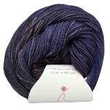Watercolor Sock Farbe 106: Blau  von Laines du Nord – Sockenwolle Watercolor Sock Farbe 106: Blau  von Laines du Nord – Sockenwolle