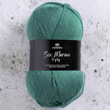 Sox Merino 4-fach Svarta Faret Farbe 444001