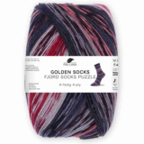 Pro Lana Golden Socks Fjord Socks Puzzle - Farbe 86 4-fach Sockenwolle Pro Lana Golden Socks Fjord Socks Puzzle - Farbe 86 4-fach Sockenwolle