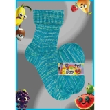 Opal Funny Fruits 4-fach - Strumpfwolle 11415 Schmunzelfrucht