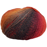 Longcolors von Hjertegarn - Farbe 17: rot Sockenwolle Longcolors von Hjertegarn - Farbe 17: rot Sockenwolle