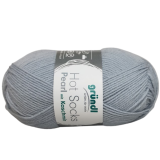 Hot Socks Pearl Uni mit Kaschmir von gründl Sockenwolle - Farbe 02 hellgrau Hot Socks Pearl Uni mit Kaschmir von gründl Sockenwolle - Farbe 02 hellgrau