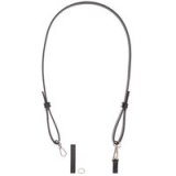 Schulterriemen schwarz-silber aus Kunstleder 12x1085mm 7teilig Schulterriemen schwarz-silber aus Kunstleder 12x1085mm 7teilig