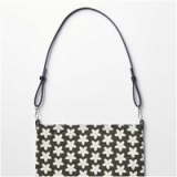 Schulterriemen schwarz-silber aus Kunstleder 12x1085mm 7teilig Schulterriemen schwarz-silber aus Kunstleder 12x1085mm 7teilig