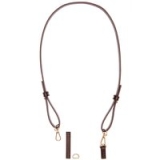 Schulterriemen dunkelbraun-gold aus Kunstleder 12x1085mm 7teilig Schulterriemen dunkelbraun-gold aus Kunstleder 12x1085mm 7teilig