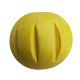 Holzperle in gelb für Makramee