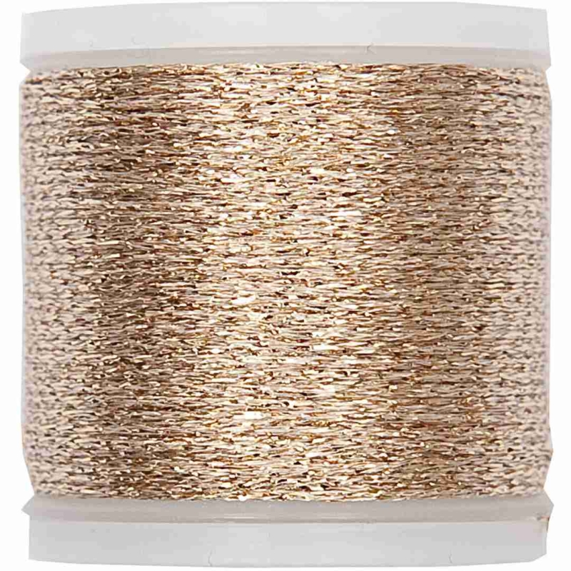 Sticktwist Metallic Gold von Rico Design No. 20 Farbe 921, Lauflänge 50 Meter