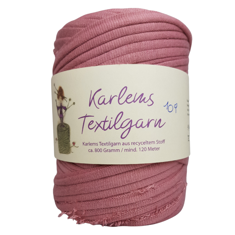Karlems Textilgarn in pink fuzzy I09
