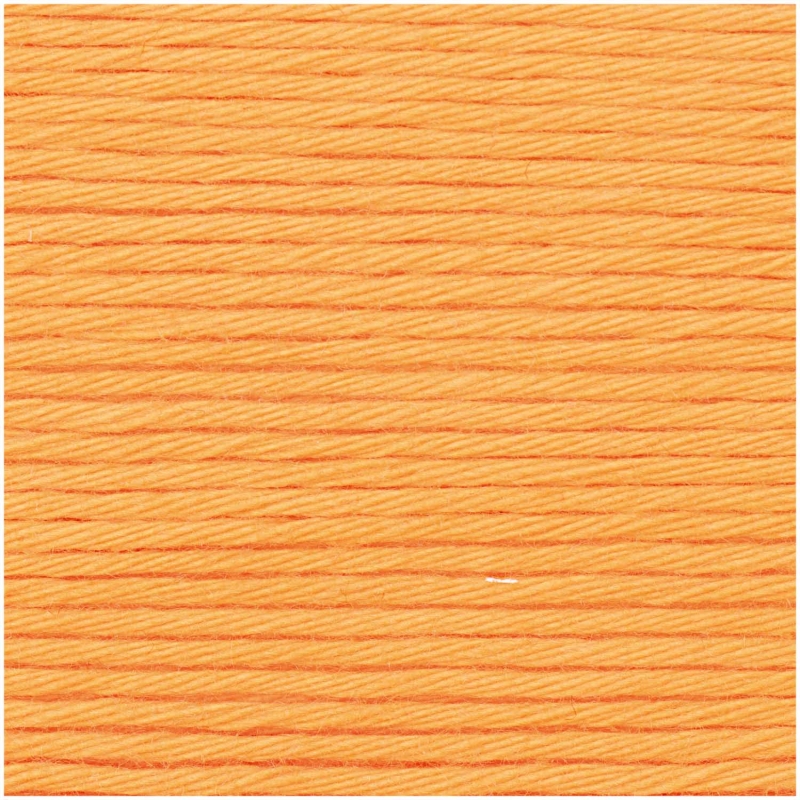 Rico creative Cotton aran Baumwolle von Rico Design Farbe 76 Mandarine