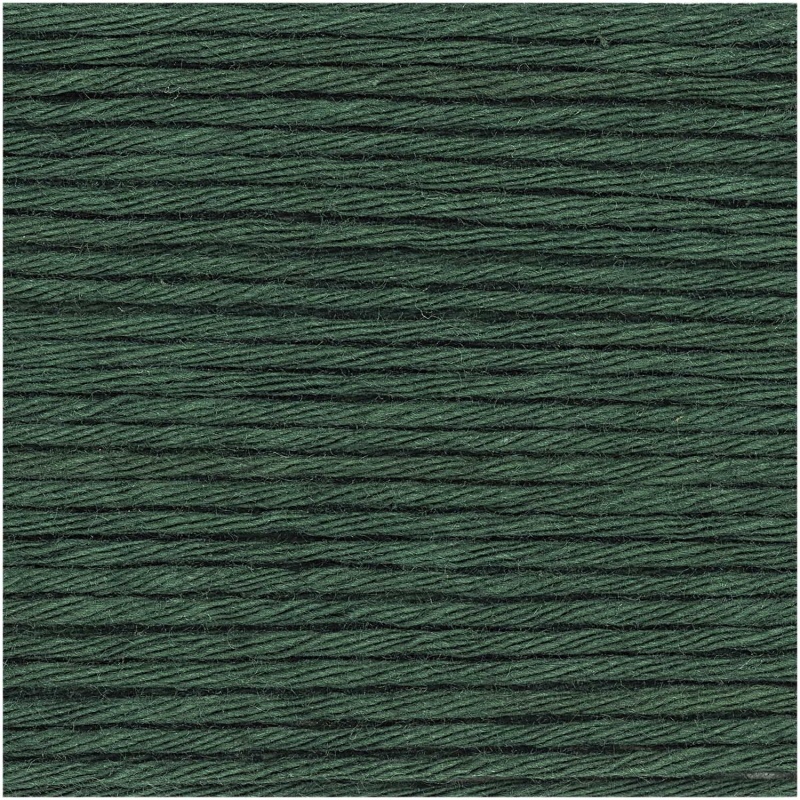 Rico creative Cotton aran Baumwolle von Rico Design Farbe 23 Tannengrün