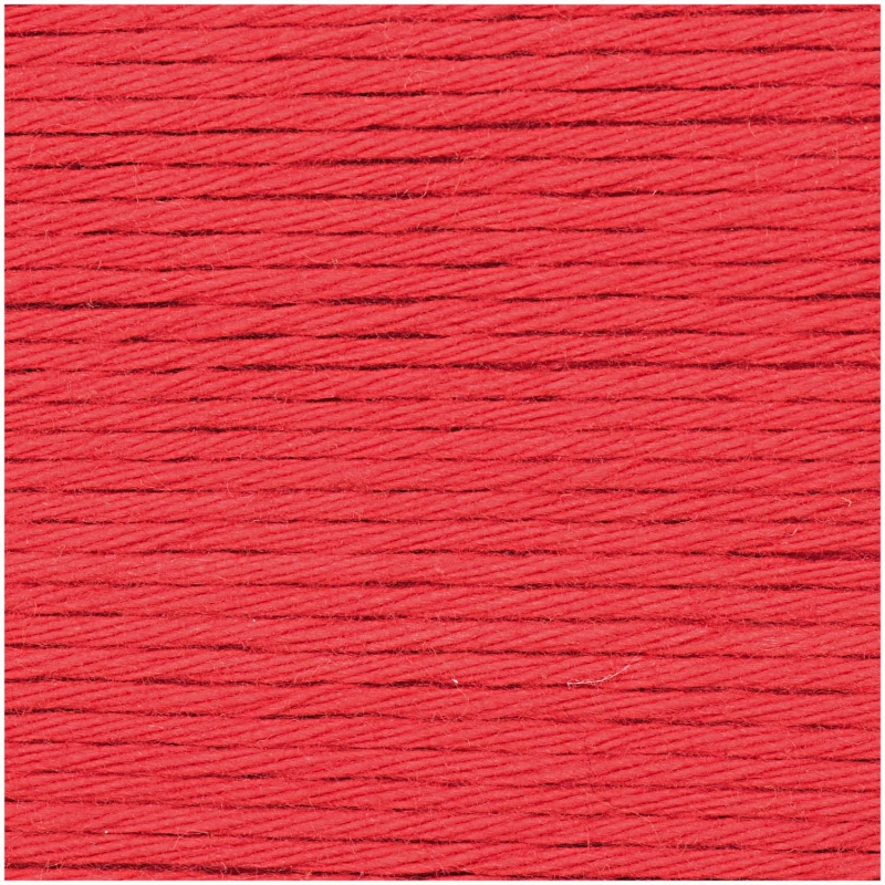Rico creative Cotton aran Baumwolle von Rico Design Farbe 05 Rot