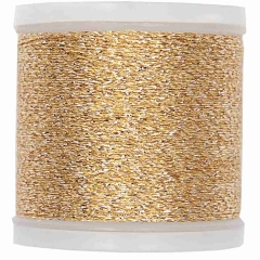 Sticktwist Metallic Gold von Rico Design No. 40 Farbe 941, Lauflänge 200 Meter