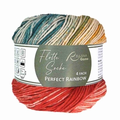 Flotte Socke 4-fach Perfect Rainbow von Rellana Farbe 3125