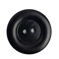 Knopf aus Holz in schwarz 4cm