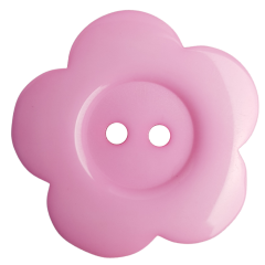 Knopf aus Kunststoff rosa 3cm
