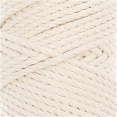 Rico Creative Cotton Cord skinny - Makramee-Garn 3mm in natur