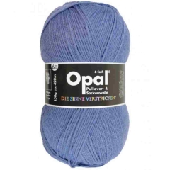 Opal Uni 6-fach 5307: Jeansblau Sockenwolle
