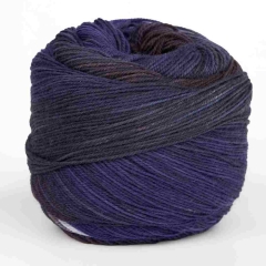 Watercolor Sock Farbe 106: Grau, Blau  von Laines du Nord – Sockenwolle