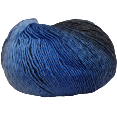 Longcolors von Hjertegarn - Farbe 02: dunkelblau Sockenwolle