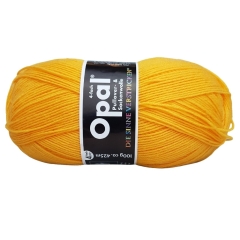 Opal Uni 4-fach - 5182: sonnengelb Strumpfwolle