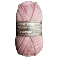 Ragg und Ragg Melange von Hjertegarn Farbe 6995: Rosa - Sockenwolle