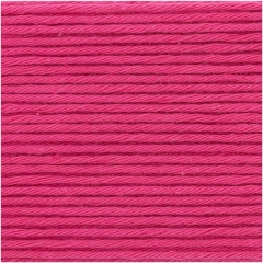 Rico creative Cotton aran Baumwolle von Rico Design Farbe 79 Flamingo Pink