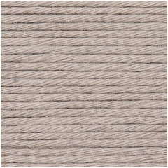 Rico creative Cotton aran Baumwolle von Rico Design Farbe 52 Perl Grau