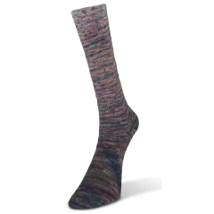 Paint Sock Farbe 70: Natur, Blau, Rosa von Laines du Nord – Sockenwolle