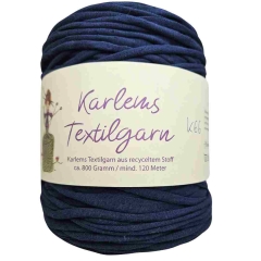 Karlems Textilgarn in dunkelblau K66