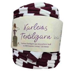 Karlems Textilgarn in bordeaux J26