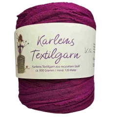 Karlems Textilgarn in Magenta K12